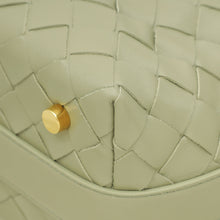 Bottega Veneta Travertine Intrecciato Wallace Mini Bag