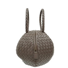 Bottega Veneta Chocolate Intrecciato Ball Top Handle Bag