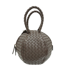 Bottega Veneta Chocolate Intrecciato Ball Top Handle Bag