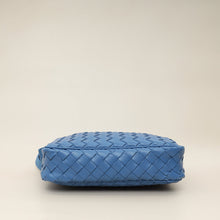 Bottega Veneta Blue Intrecciato Men's Classic Camera Bag