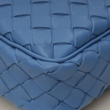 Bottega Veneta Blue Intrecciato Men's Classic Camera Bag