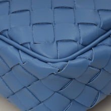 Bottega Veneta Blue Intrecciato Men's Classic Camera Bag