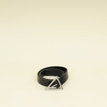 Bottega Veneta Black Triangle Buckle Belt