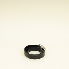 Bottega Veneta Black Triangle Buckle Belt