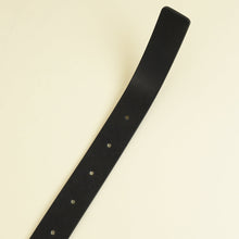 Bottega Veneta Black Triangle Buckle Belt