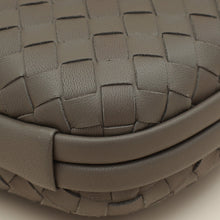 Bottega Veneta Greige Knot Intrecciato Chain Clutch Bag