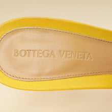 Bottega Veneta Yellow Stretch Heeled Mule 38.5
