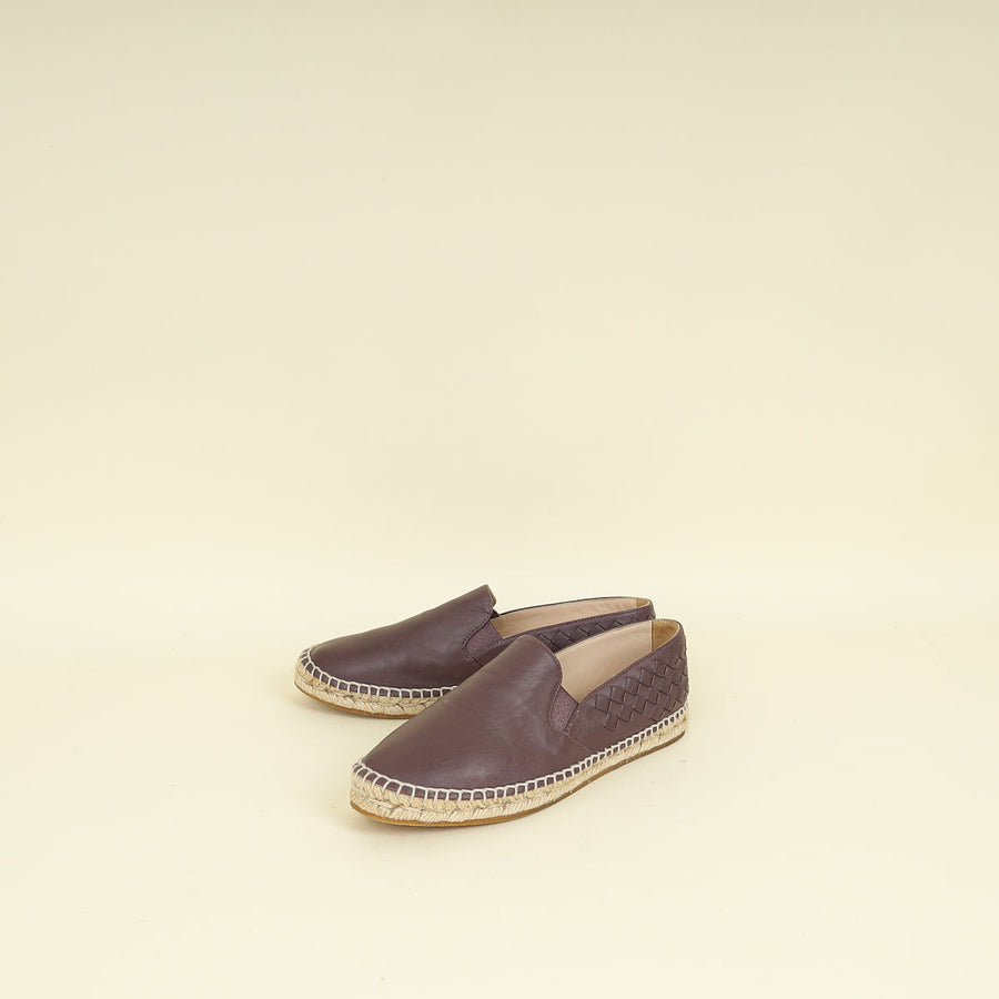 Bottega Veneta Dark Mauve Gala Espadrille 36