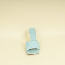 Bottega Veneta Light BlueLido Heeled Mules 38.5