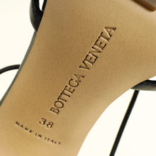 Bottega Veneta Black Stretch Lace Up Sandal 38