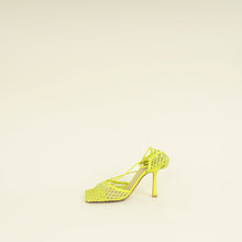 Bottega Veneta Kiwi Stretch Lace Up Sandals 38