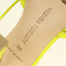 Bottega Veneta Kiwi Stretch Lace Up Sandals 38