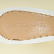 Bottega Veneta White Stretch Heeled Mules 39.5