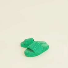 Bottega Veneta Grass Resort Sponge Slides 39