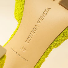 Bottega Veneta Kiwi Terry Fabric Bow Slide Sandals 39