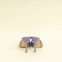 Bottega Veneta Lavender Stretch Heeled Mule 39