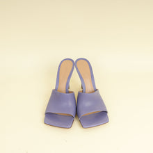 Bottega Veneta Lavender Stretch Heeled Mule 39
