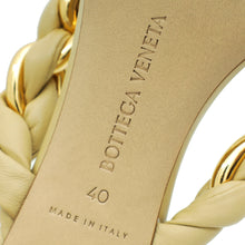 Bottega Veneta Beige Braided Chain Thong Sandal 40