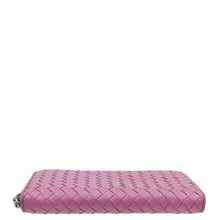 Bottega Veneta Peony Nappa Intrecciato Zip Around Wallet