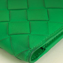 Bottega Veneta Parakeet Intrecciato Small Bi-Fold Wallet