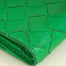 Bottega Veneta Parakeet Intrecciato Small Bi-Fold Wallet