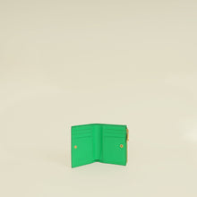 Bottega Veneta Parakeet Intrecciato Small Bi-Fold Wallet
