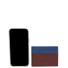 Bottega Veneta Bicolor Intrecciato Credit Card Case