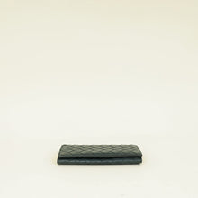 Bottega Veneta Dark Green Intrecciato Long Wallet