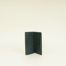 Bottega Veneta Dark Green Intrecciato Long Wallet