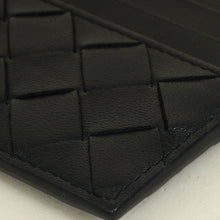 Bottega Veneta Black Intrecciato Card Holder