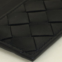 Bottega Veneta Black Intrecciato Card Holder