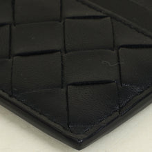 Bottega Veneta Black Intrecciato Card Holder