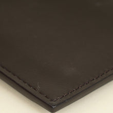 Bottega Veneta Chocolate Intrecciato Card Case With Coin Purse