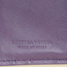Bottega Veneta Violet Intrecciato Medium French Wallet