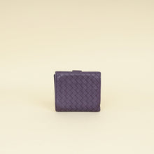 Bottega Veneta Violet Intrecciato Medium French Wallet