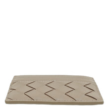 Bottega Veneta Light Brown Intrecciato Credit Card Case