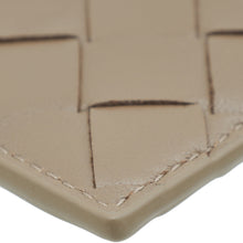 Bottega Veneta Light Brown Intrecciato Credit Card Case