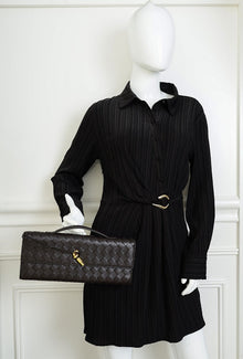 Bottega Veneta Fondant Intrecciato Andiamo Clutch