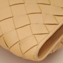 Bottega Veneta Beige Intrecciato Twist Clutch
