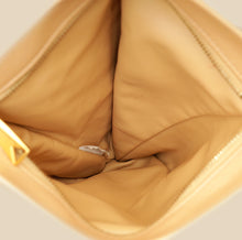 Bottega Veneta Beige Intrecciato Twist Clutch