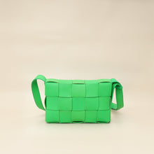 Bottega Veneta Parakeet Intreccio Cassette Classic Crossbody Bag