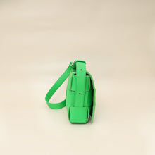 Bottega Veneta Parakeet Intreccio Cassette Classic Crossbody Bag
