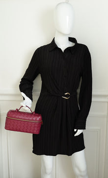 Bottega Veneta Cinnabar Intrecciato Bang Bang Bag