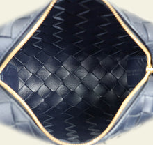 Bottega Veneta Dark Navy Blue Mini Loop Camera Bag