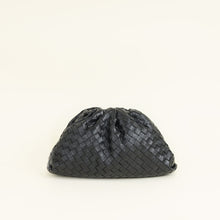 Bottega Veneta Black Intrecciato The Pouch Clutch Bag