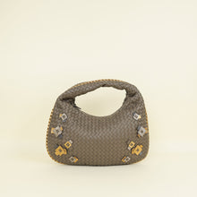 Bottega Veneta Grayish Olive Intrecciato Patches Classic Hobo Bag