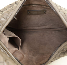 Bottega Veneta Grayish Olive Intrecciato Patches Classic Hobo Bag