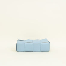 Bottega Veneta Light Blue Intreccio Mini East-West Arco Tote Bag
