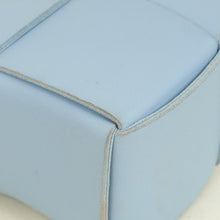 Bottega Veneta Light Blue Intreccio Mini East-West Arco Tote Bag