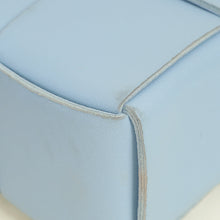 Bottega Veneta Light Blue Intreccio Mini East-West Arco Tote Bag